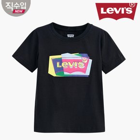 팝아트 배트윙티셔츠L V212TS108P (토들러)