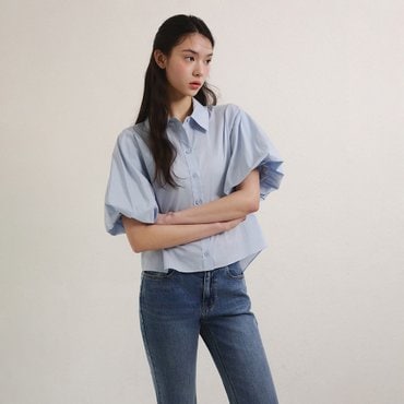 잇미샤 [25 S/S] 잇미샤 벌룬소매 셔츠블라우스 ITP4ZBL790