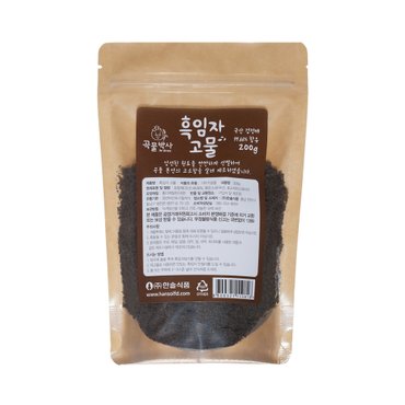 곡물박사 국산 볶음흑임자고물 200g