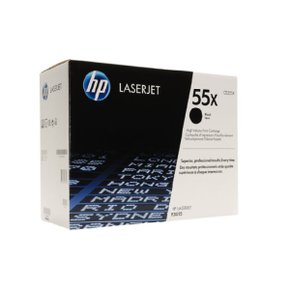 HP 55X (CE255X) 정품 토너 검정