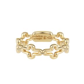 HUG PATTERN RING_GOLD