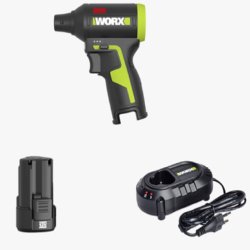 웍스 12V 충전식 무선 더스트건 먼지제거 공기주입 겸용 송풍기 베어툴 WU094 배터리 1개 세트