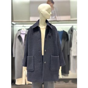 [시흥점] 알파카 혼방 루즈핏 하프 코트 V254PSH935