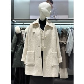 [시흥점] 알파카 혼방 루즈핏 하프 코트 V254PSH935