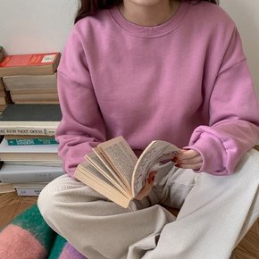(속기모)무지 긴팔 맨투맨