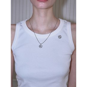 Silver Point Sleeveless [White]