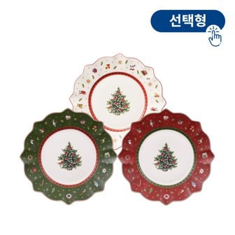 빌레로이앤보흐 토이딜라이트 샐러드접시24cm [레드,그린,화이트]