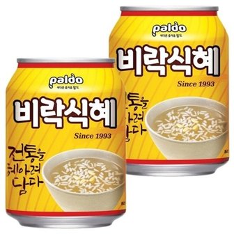 팔도 비락식혜 238ml x 24캔