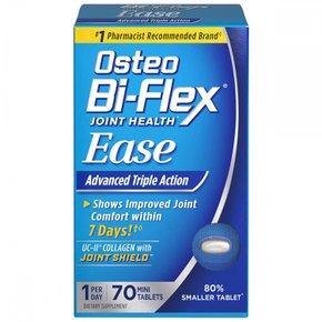 4개X  UCII  콜라겐  70  정제가  포함된  Osteo  BiFlex  Ease