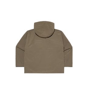 [공식]에센셜 로고와펜 후드 아노락 BROWN