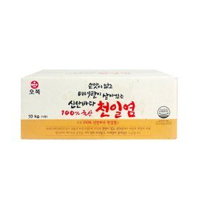 식품 신안바다 국산 천일염 10kg 소금