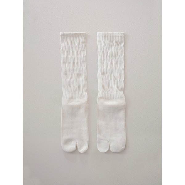 Pleated Tabi Socks IV