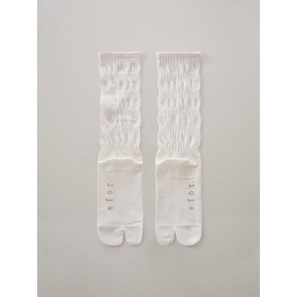 Pleated Tabi Socks IV