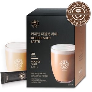  [커피빈] 더블샷 라떼 30T /커피믹스/커피/라떼/까페라떼