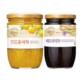 복음자리 유자차 620g +배도라지차 470g