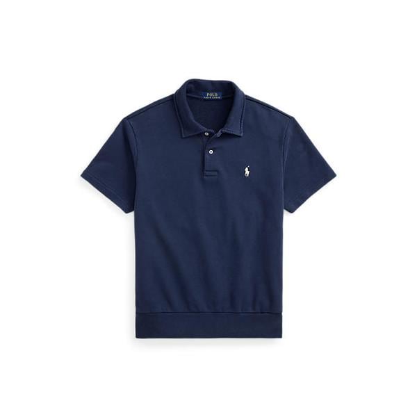 남성 루프백 플리스 폴로 칼라 스웨트셔츠(MNPOKNI1N823408410)