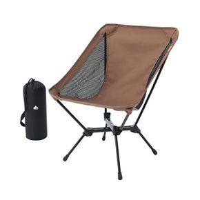 일본 로고스 캠핑 의자 체어 로고S 73329000 Airlight 버킷 Chair 브라운 Approx. Width 19.3 x