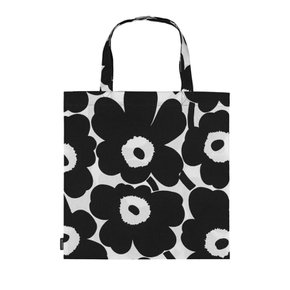 [Marimekko UNIKKO] 마리메꼬 우니꼬 쇼핑백 에코백 블랙 화이트