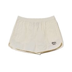 BOLD LOGO W SHORTS _CREAM