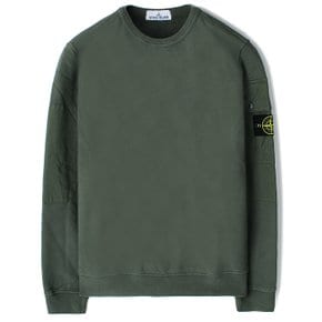 24FW 스톤 포켓 와펜 기모 맨투맨 카키그린 811563920 V0059
