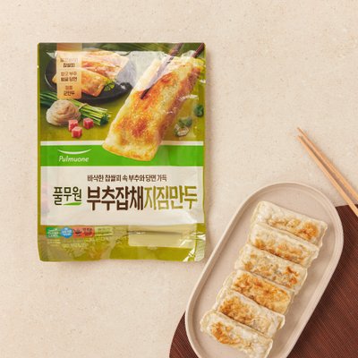 부추잡채지짐만두300g