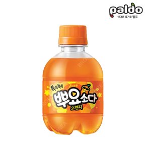 팔도 톡톡쏙쏙 뿌요소다 오렌지 245ml X 12PET(반박스) 탄산 음료수