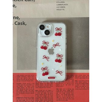 보라앤드 Cherry cherry case  (Jelly/Jell hard)