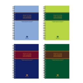4000 영그린 스프링 합지 노트 대16절(B5) (36개/box) nx7024
