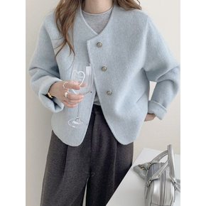 (울100%)라운드 울 핸드메이드 자켓_YMSH25FW209