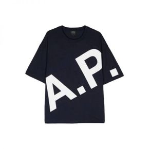 APC 리산드레 반팔티셔츠 COFBT M26341 IAK DARK NAVY (남여공용) 271979 1222399 COFBTM