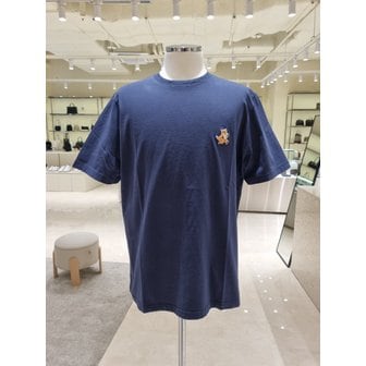 메종키츠네 [부산점] 남성 스피디 폭스 패치 반팔 티셔츠 MM00125KJ0008-P476