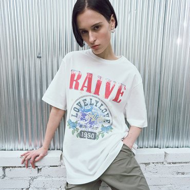 레이브 Love Bites Graphic T-Shirt VW5ME907_2color