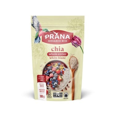  캐나다 Prana 유기농 화이트 치아씨드 300g