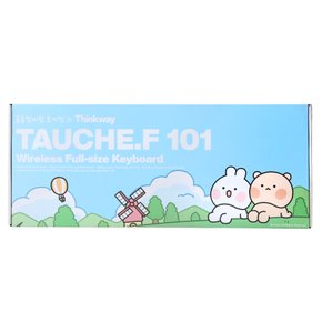 Tauche.F 101 키보드 곰돌찡이랑 토끼찡 에디션