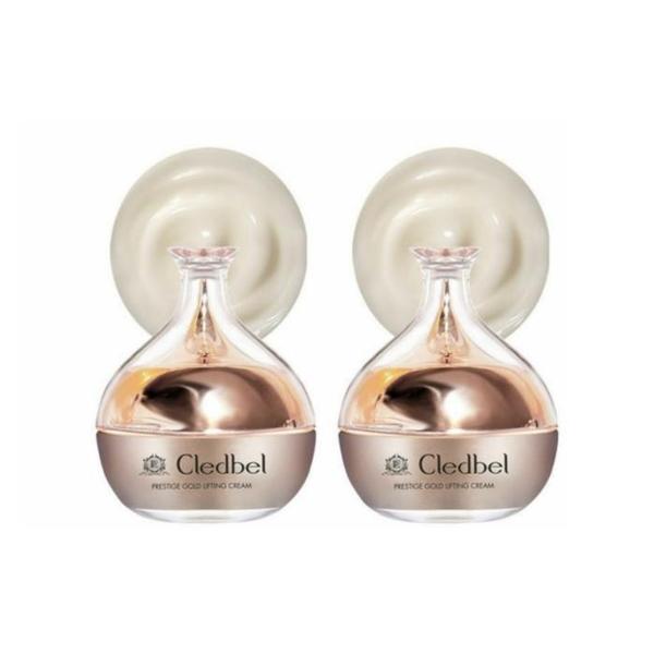 확대된 대표 1+1 끌레드벨 프레스티지 골드 리프팅 크림 60ml+60ml(1)