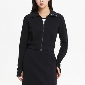 NB WOMEN 소프트 골지 카라형 투웨이 집업 (SLIM FIT) NBMDE3W812-19