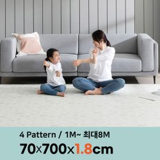 18T PVC 층간소음방지 롤매트 폭 70cm x 7m