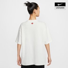 여성 나이키 스포츠웨어 오버사이즈 티셔츠 IB5577-133
