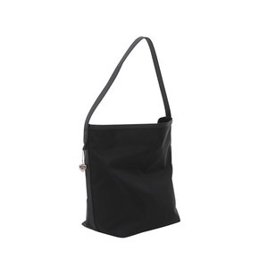 9th) Bulky shoulder bag_L size,  black