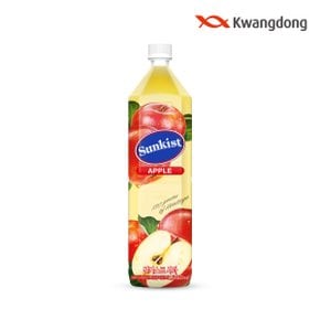 [무료배송] 썬키스트 사과주스 1.5L x 12입