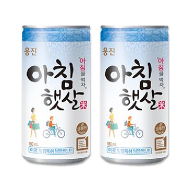  웅진 아침햇살 180ml 90캔