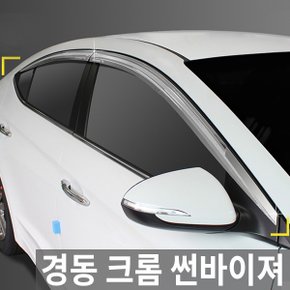 기아 K7 (~16.1) 크롬 썬바이져/썬바이저 K-714 차량용썬바이저