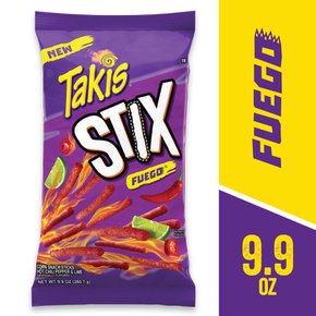 Takis  Stix  Fuego  옥수수  스틱  핫  칠리  페퍼와  라임  인공  향료  280.7g  백