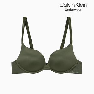 Calvin Klein Underwear 여성 캘빈클라인 리퀴드 터치 AF 푸쉬업 플런지 브라 (QF6834AD-FBU)