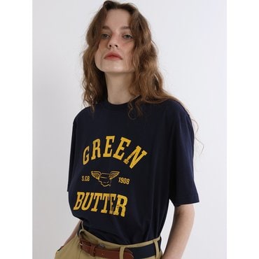 그린버터 Butter Wing Tee (Navy)