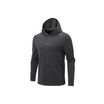 미즈노 32YA360111 남여공용 보온성이좋은 RUNNING HOOD PULLOVER 32YA360109 러닝 후드 풀오버 2C