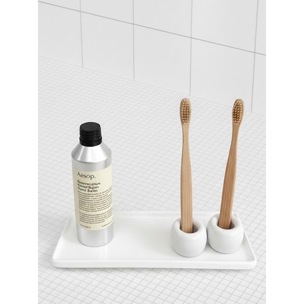 세라믹 플랫 트레이/받침대(2size)