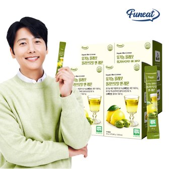 퍼니트 유기농 올레샷 엑스트라버진 올리브오일 앤 레몬즙 14포 x 4박스