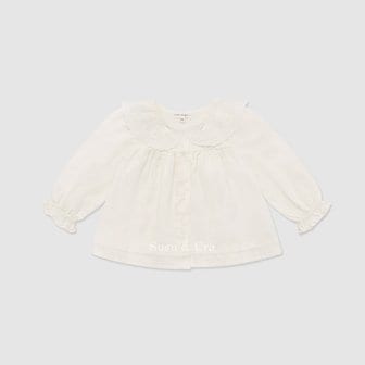 슈슈앤크라 mini 엘라니카 블라우스 ㅡ 크림