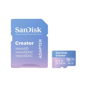 SOI 익스트림 크리에이터 마이크로SD카드 (190MB/s) 512GB / QXAV
